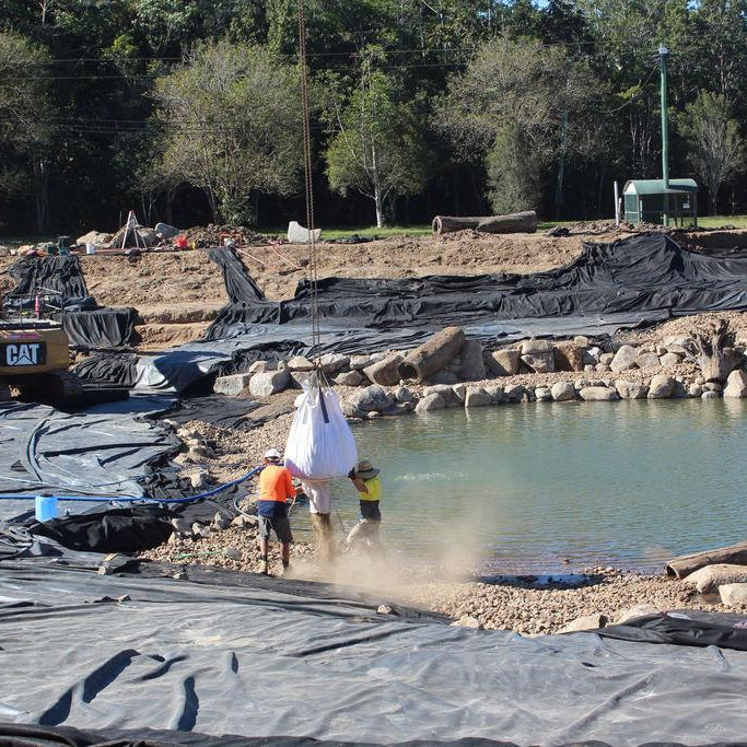 How to Line a Pond with Firestone Pond Liner - Aquascape Australia