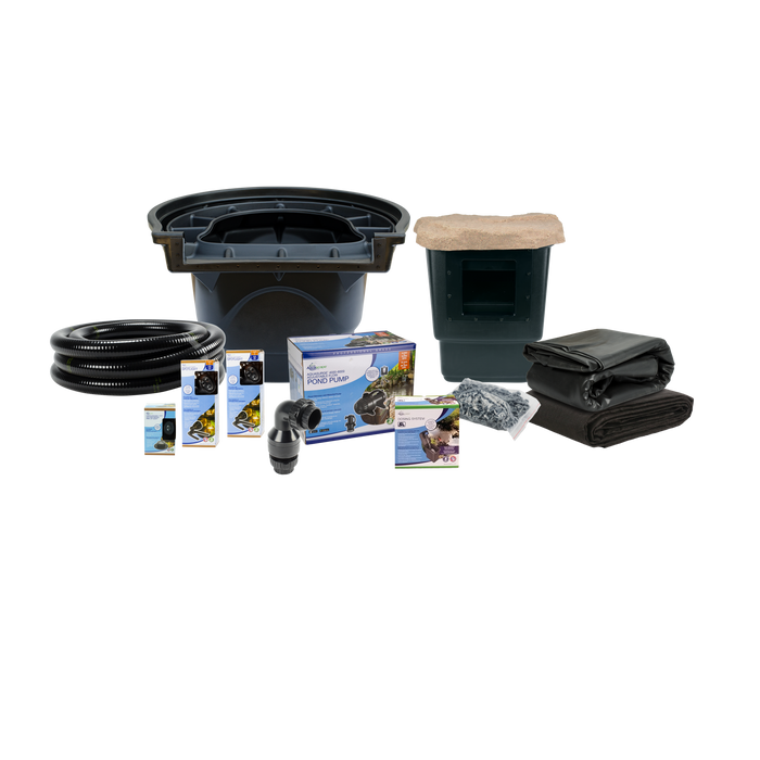 Large Pond Kit with AquaSurge 20000 pump 6.4mx7.9m