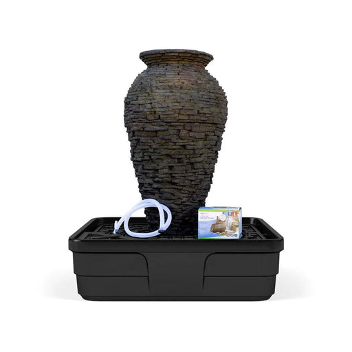 Medium Stacked Slate Urn Fountain Kit - Aquascape Australia