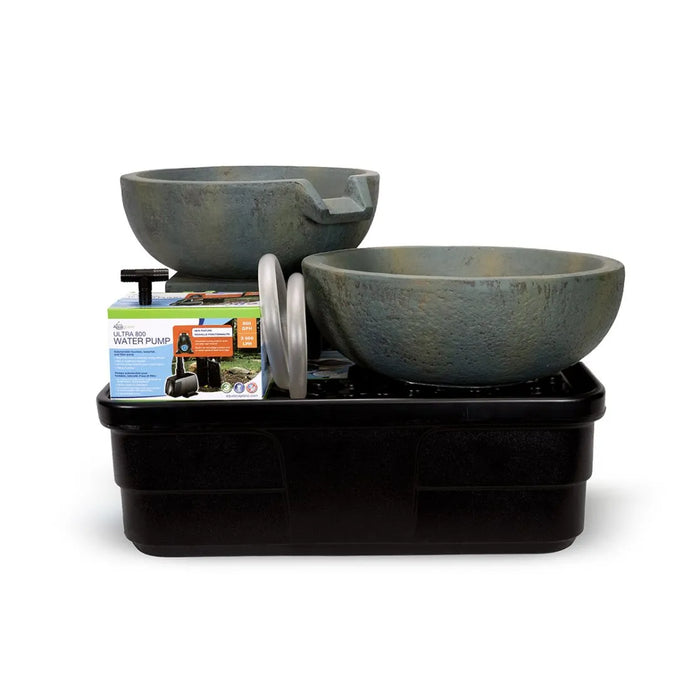 Spillway Bowl & Basin Fountain Kit - Patina - 49/52cm Dia