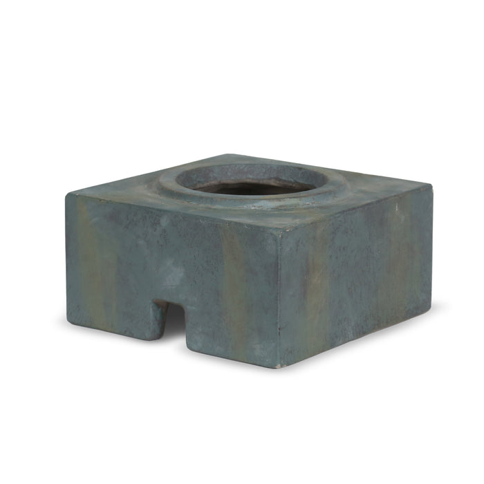Spillway Fountain Stand 15cm - Patina (suits 49cm Bowl)