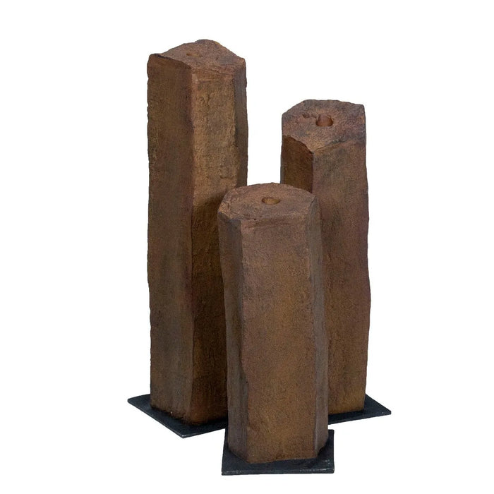 Faux Basalt Columns - Set of 3
