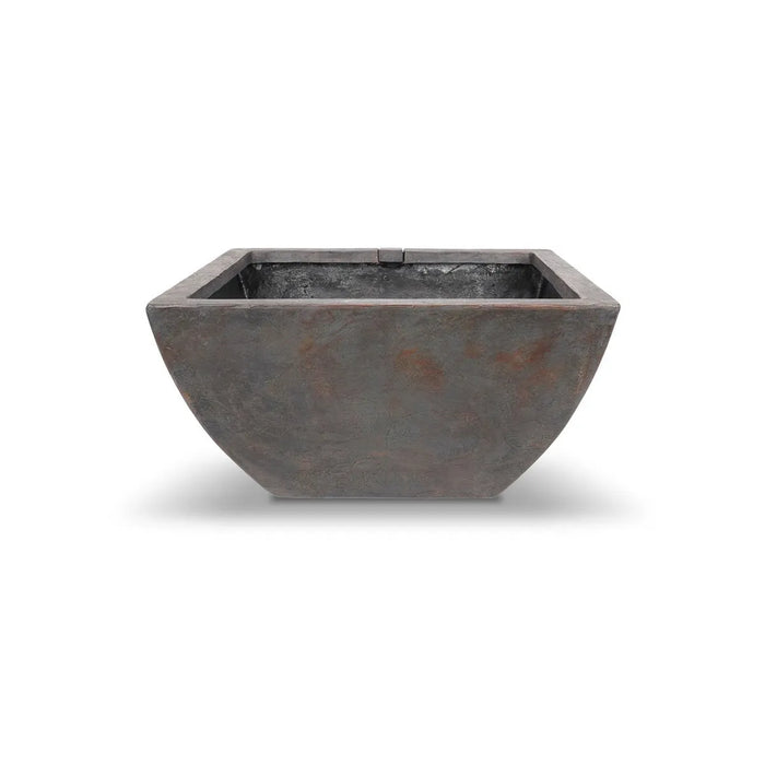Fountain Bowl - Square Gray Slate