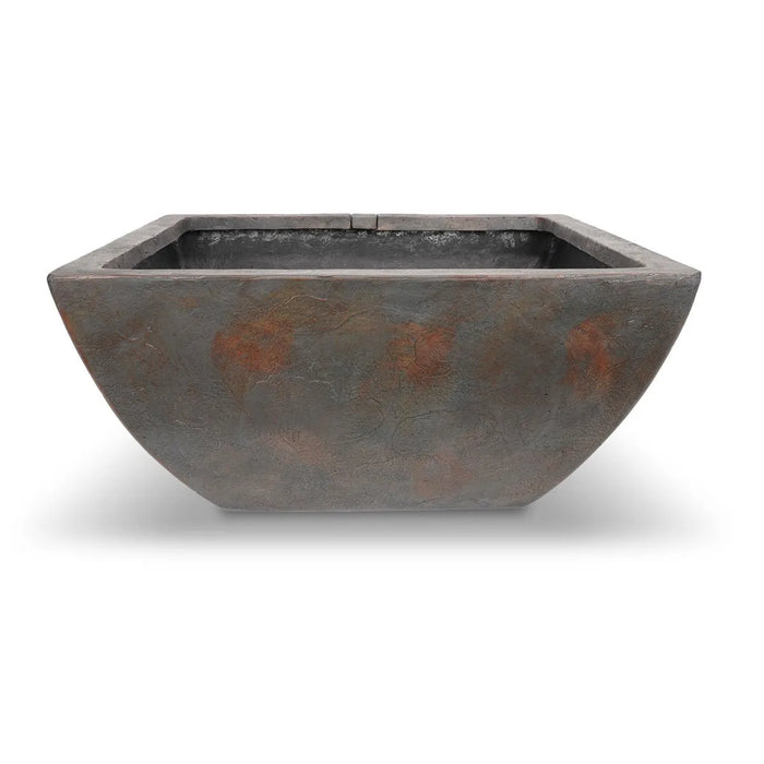 Fountain Bowl - Square Gray Slate