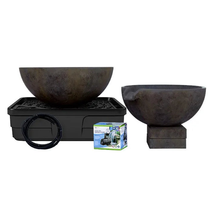 Spillway Bowl & Basin Fountain Kit - Iron Ore - 81/102cm Dia