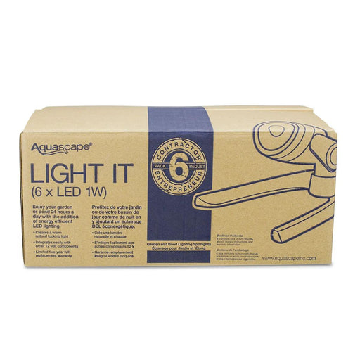 1-Watt Spotlight - 6 Pack - Aquascape Australia