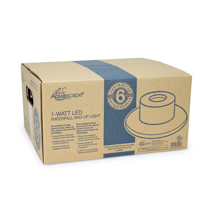1-Watt Waterfall Light - 6 Pack - Aquascape Australia
