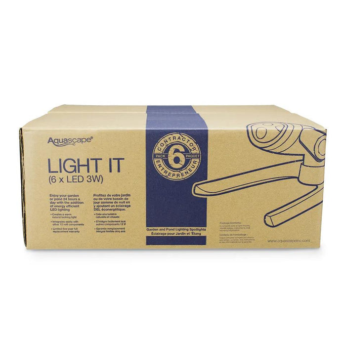 3-Watt Spotlight - 6 Pack - Aquascape Australia