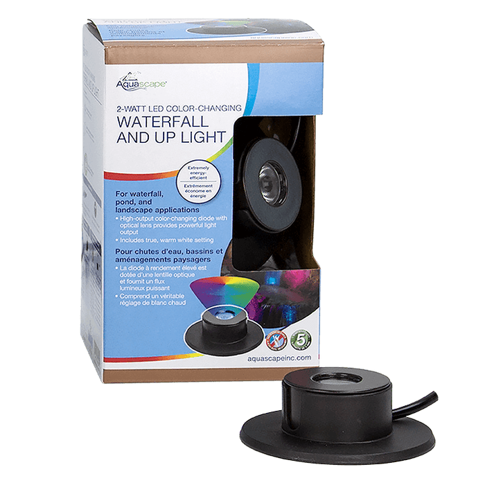 2-Watt LED Color-Changing Waterfall & Up Light - Aquascape Australia