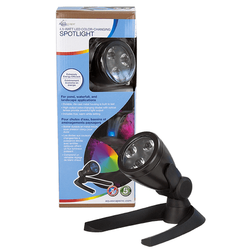 4.5-Watt LED Color-Changing Spotlight - Aquascape Australia