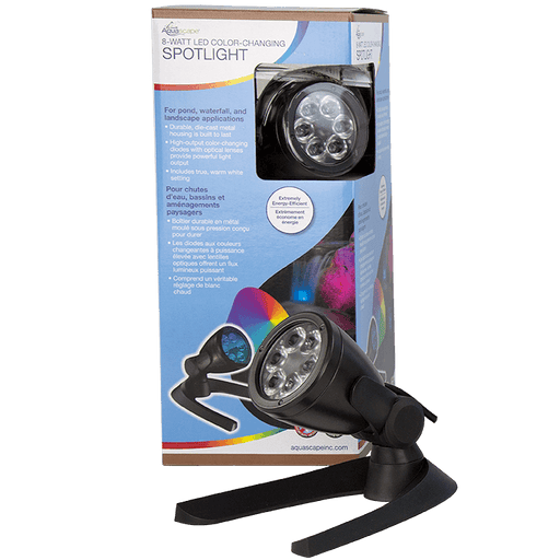 8-Watt LED Color-Changing Spotlight - Aquascape Australia