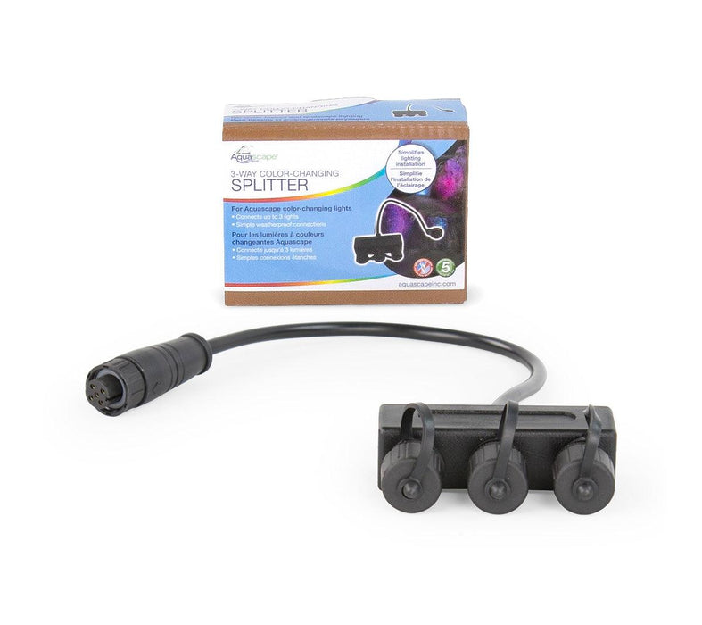 3-Way Color-Changing Splitter - Aquascape Australia