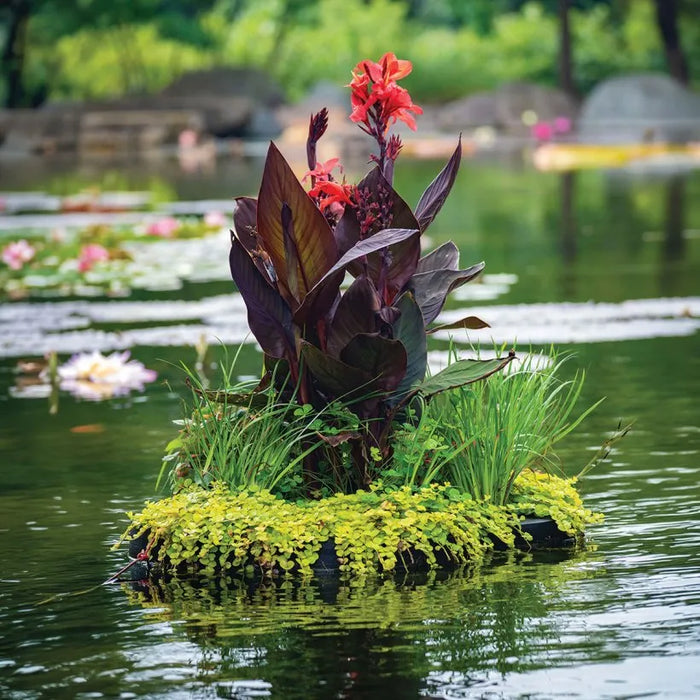 Heavy-Duty Floating Plant Island