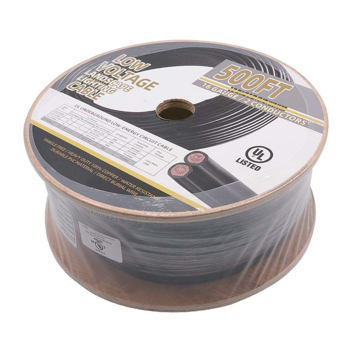 Landscape Lighting Cable - 12AWG2/C Cable - 152.4m roll