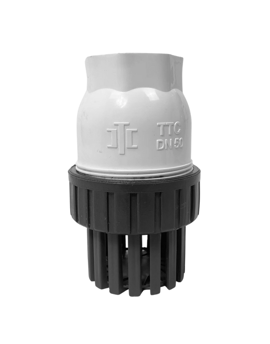 80mm uPVC Foot Valve BSP Threaded
