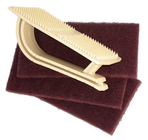 Quickscrubber Kit 3 pads 1 Handle - Aquascape Australia