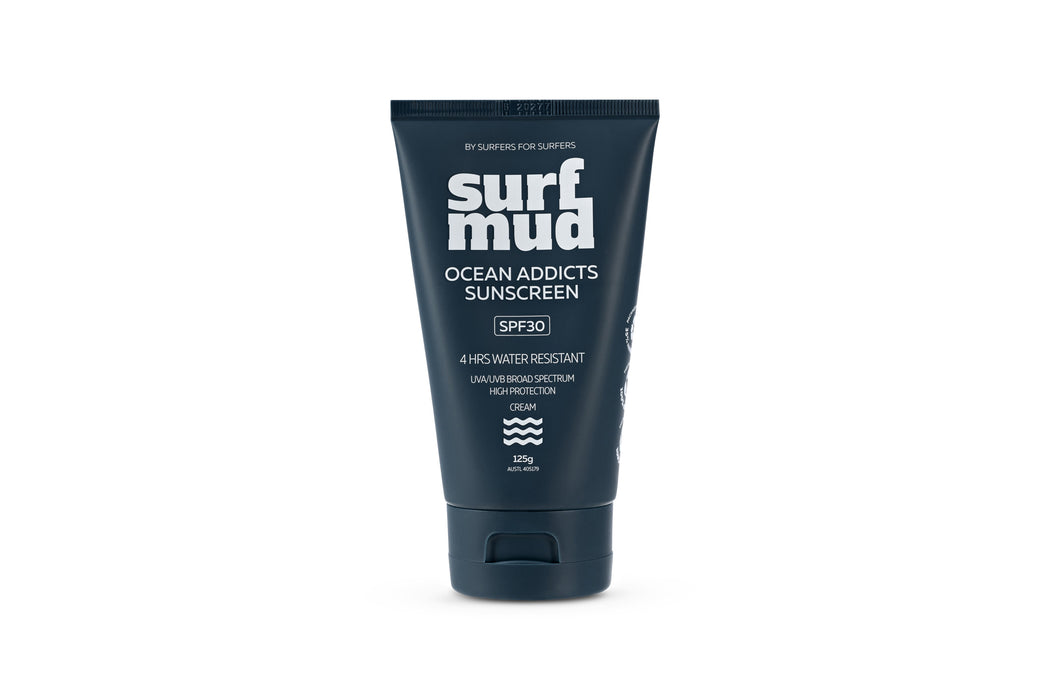 Surfmud Ocean Addicts Sunscreen SPF 30 - 125g