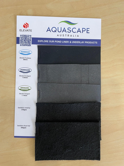 Pond Liner & Underlay Sample Pack