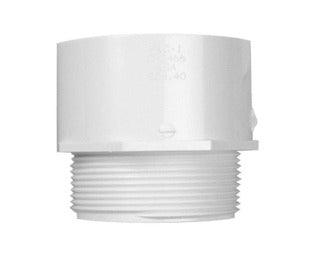 PVC Male Pipe Adapter 3" MPT x 3" Slip - Aquascape Australia