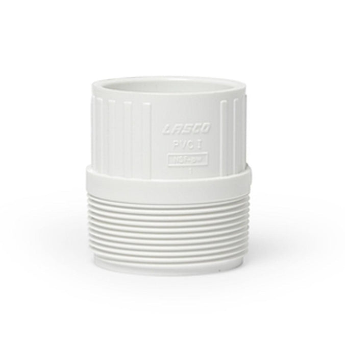 PVC Male Pipe Adapter 2" MPT x 1-1/2" Slip - Aquascape Australia