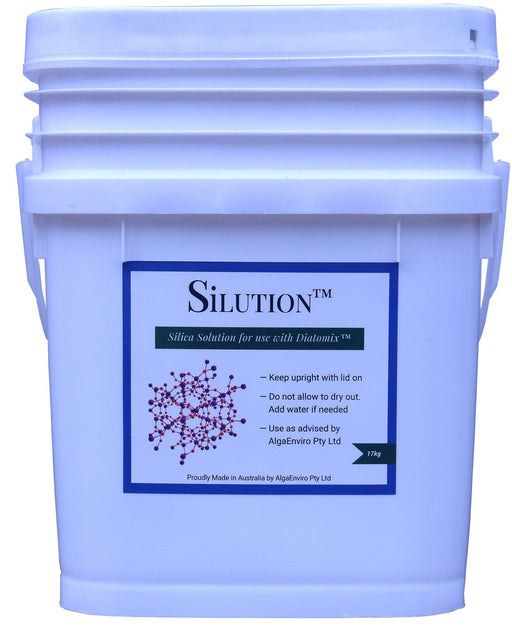 SiLution - 17kg - Silica solution for use with Diatomix - Aquascape Australia